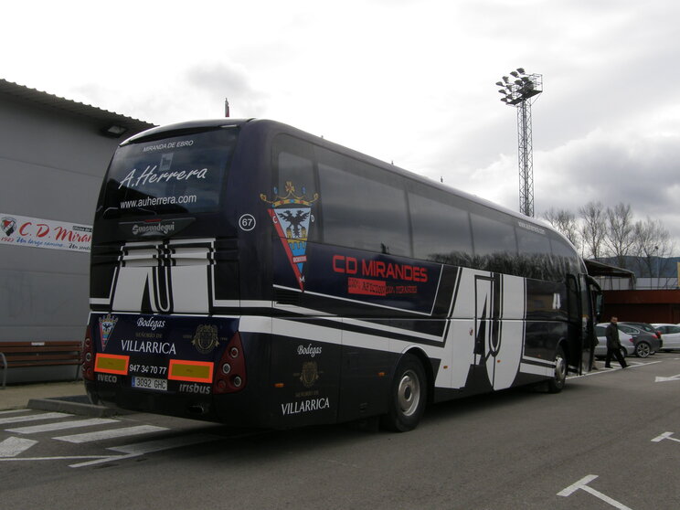 Autobus del Mirandés