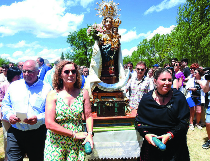 procesión cabrejas virgen blanca