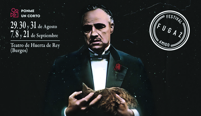 Cartel inspirado en la película 'El padrino'