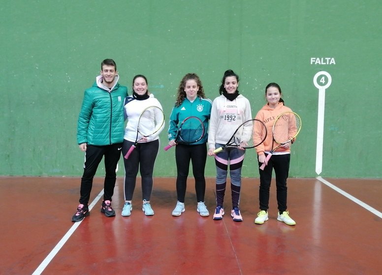 Entrenamiento del equipo femenino Alta Sierra Pinares