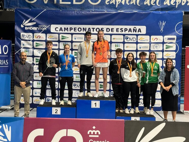 DANIELA CORCHON SUBCAMPEONA DE ESPAÑA SUB-19 DE DOBLES MIXTOS