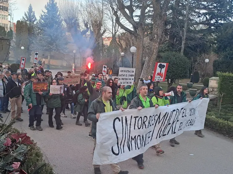 manifestación torretas